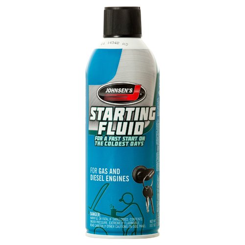 engine only starts with starting fluid