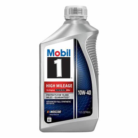 MOBIL ONE HIGH MILEAGE 10W40 