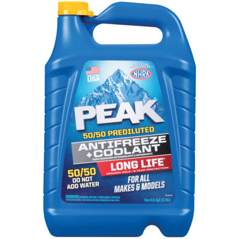 - PEAK BLUE ANTIFREEZE YELLOW CAP LIFE TIME UNIVERSAL #07480407188